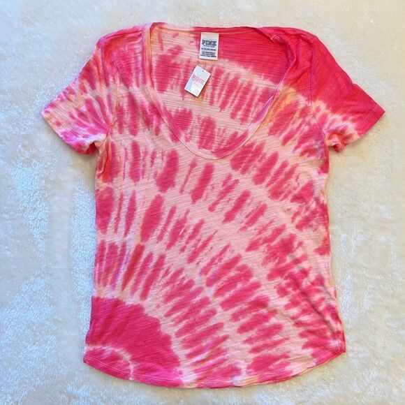 PINK Victoria's Secret Tops - Pink VS Abstract Top